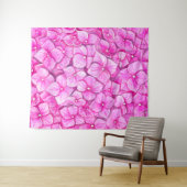 Tenture Aquarelle d'Hydrangea (En situation (horizontale))