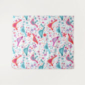 Tenture Aquarelle d'oiseau moderne (Devant (Horizontal))