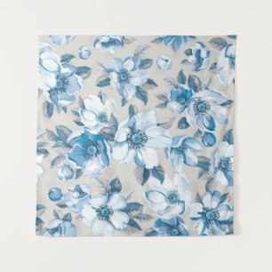 Tenture Aquarelle en fleurs de cerisier : Pommier sans cou
