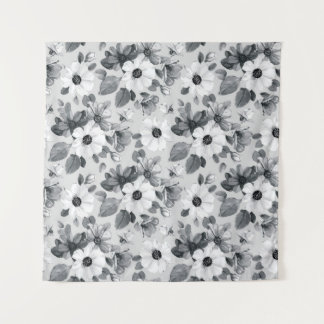 Tenture Aquarelle fleur sauvage - Illustration Vintage