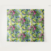 Tenture Aquarelle fleurs sauvages (Devant (Horizontal))