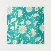 Tenture Aquarelle florale de porcelaine chinoise (Devant (Horizontal))