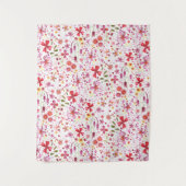 Tenture Aquarelle florale moderne (Devant)