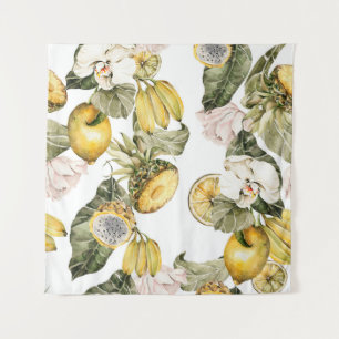 Tenture Aquarelle florale motif sans couture. Peint à la m