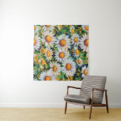 Tenture Aquarelle Jardin Fleurs Faisy (En situation (horizontale))