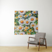 Tenture Aquarelle Jardin Fleurs Faisy (En situation)