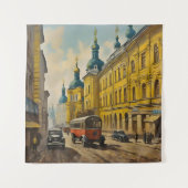 Tenture Aquarelle Kiev Ukraine (Devant)