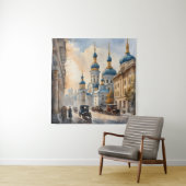 Tenture Aquarelle Kiev Ukraine (En situation)