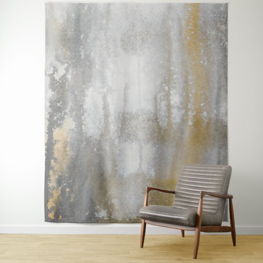 Tenture Aquarelle Misty Wilds Imprimer Abstrait (En situation)