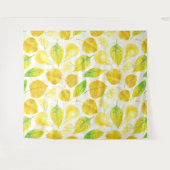 Tenture Aquarelle motif d'automne (Devant (Horizontal))