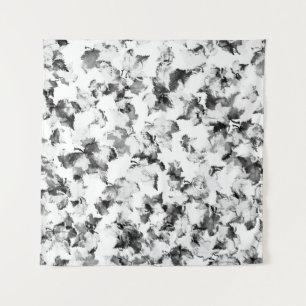 Tenture Aquarelle motif transparent avec motif vintage -