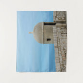 Tenture Aquarelle peinture de la muraille de Dubrovnik (Devant)