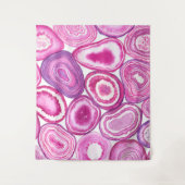 Tenture Aquarelle rose (Devant)