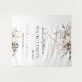 Tenture Aquarelle Rose Poussiéreux Eucalyptus, Col. 3:14 F (Devant (Horizontal))