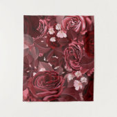 Tenture Aquarelle Roses 35 (Devant)