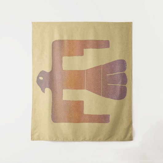 Tenture Aquarelle Thunderbird (Devant)