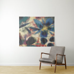 Tenture Aquarelle vintage Élégante Flore Étincelante