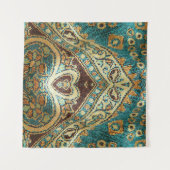 Tenture Arabesque Fabric : Arabe Oriental Design (Devant (Horizontal))