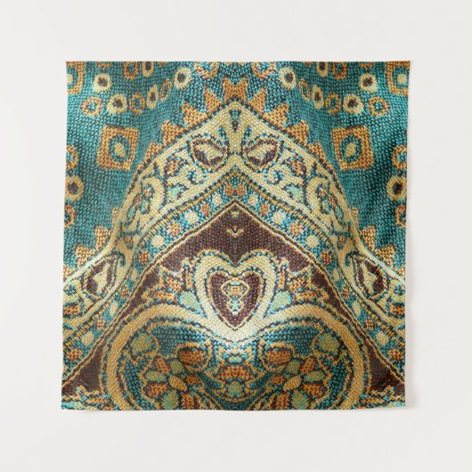 Tenture Arabesque Fabric : Arabe Oriental Design (Devant)