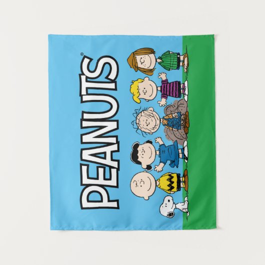 Tenture Arachides amis dans une rangée (Devant)