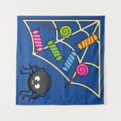 Tenture Araignée de bonbons (Devant (Horizontal))