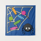 Tenture Araignée de bonbons (Devant)