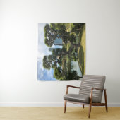 Tenture Arbre à pin noir unique (En situation)