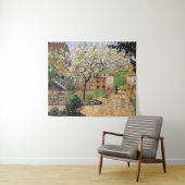 Tenture Arbre à prune, Eragny Camille Pissarro (En situation (horizontale))