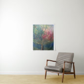 Tenture Arbre de minuit abstrait (En situation)