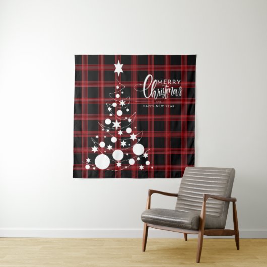 Tenture Arbre de Noël (En situation)