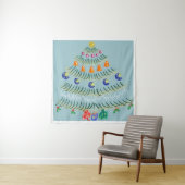 Tenture Arbre de Noël (En situation)