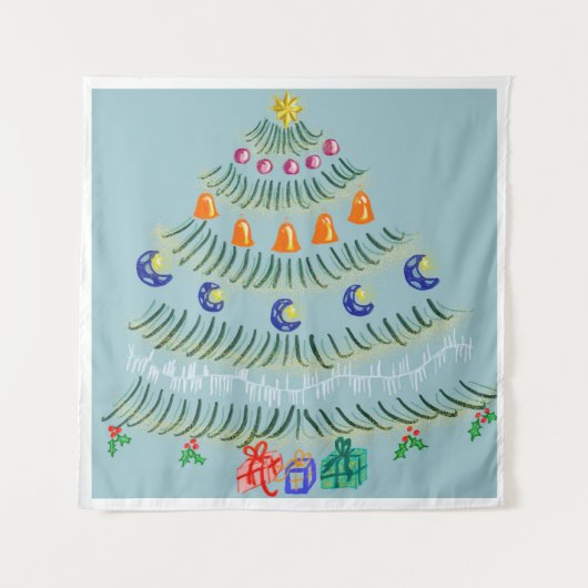 Tenture Arbre de Noël (Devant)