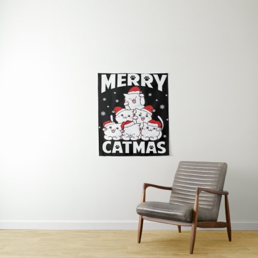 Tenture Arbre de Noël (En situation)