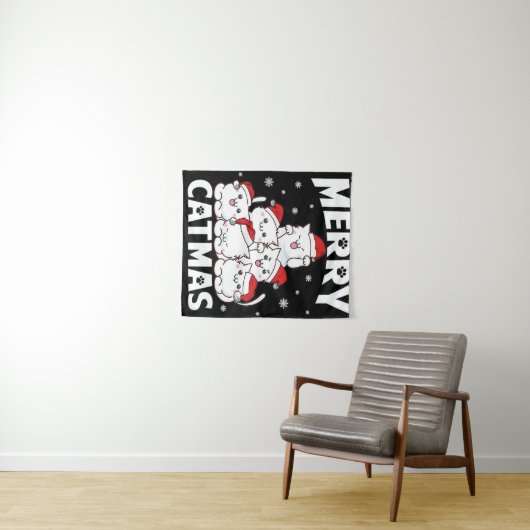 Tenture Arbre de Noël (En situation (horizontale))