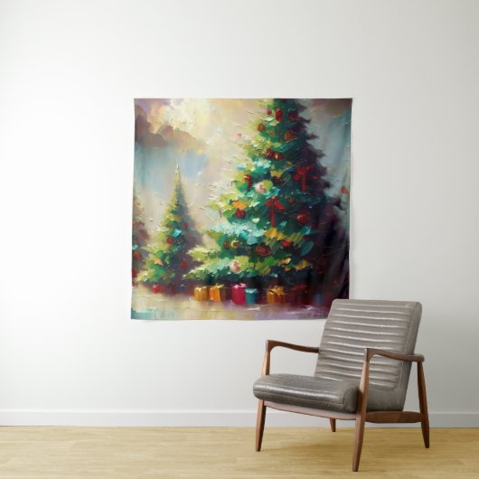 Tenture Arbre de Noël 2 (En situation)