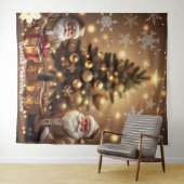 Tenture "Arbre de Noël de Rêves" (En situation (horizontale))