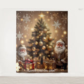 Tenture "Arbre de Noël de Rêves" (Devant)