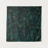 TENTURE ARBRE DE NOËL VERT AVEC LUMIÈRE (Devant)