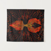 Tenture Arbre de vie de Phoenix (Devant (Horizontal))