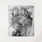 Tenture Arbre De Vie - Spirales Feuille Grunge Style 1 (Devant)