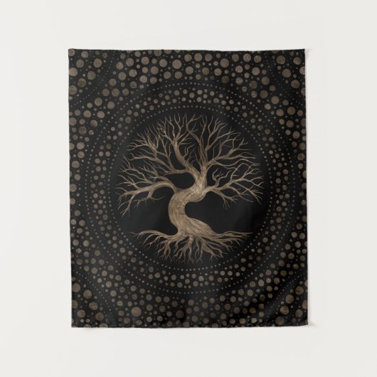 Tenture Arbre de vie - Yggdrasil (Devant)
