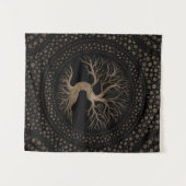 Tenture Arbre de vie - Yggdrasil (Devant (Horizontal))
