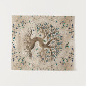 Tenture Arbre de vie - Yggdrasil (Devant (Horizontal))