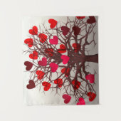 Tenture Arbre des coeurs (Devant)