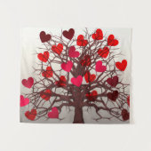 Tenture Arbre des coeurs (Devant (Horizontal))