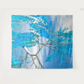 Tenture Arbre d'été cristallin (Devant (Horizontal))