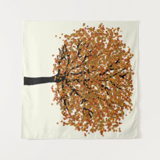 Tenture Arbre doré (Devant (Horizontal))