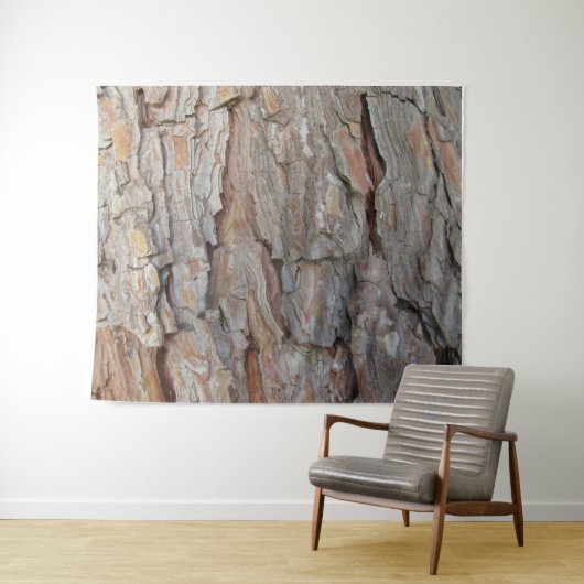 Tenture Arbre écorce automne Motifs d'automne (En situation (horizontale))