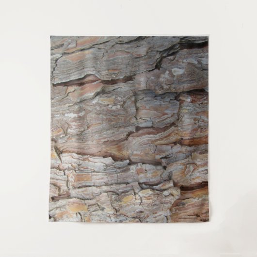 Tenture Arbre écorce automne Motifs d'automne (Devant)