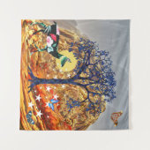 Tenture Arbre magique (Devant (Horizontal))